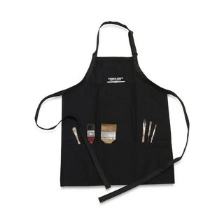 artists apron with brushes gift idea