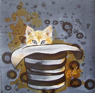 Cat in the Hat: Pet Portrait
