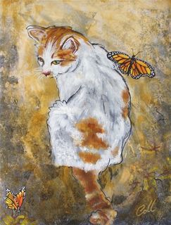 Monarchs: NZ Cat Pet Portrait