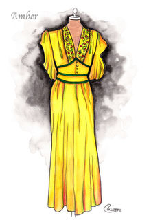 Amber: Dress Painting