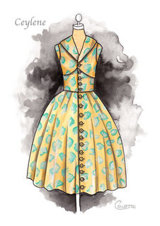 Ceylene: Dress Painting