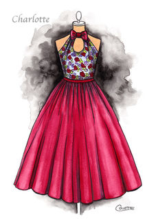 Charlotte: Dress Painting
