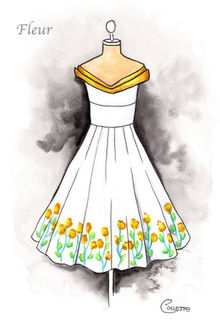 Fleur: Dress Painting