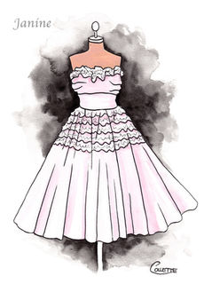 Janine: Dress Painting