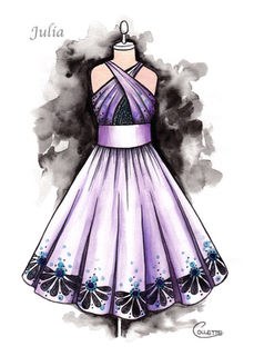 Julia: Dress Painting