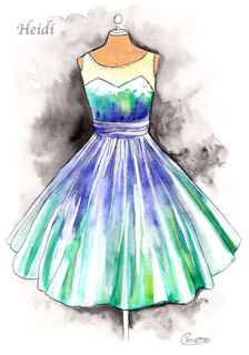 Heidi: Dress Painting