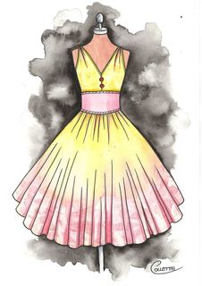 Claire: Dress Painting