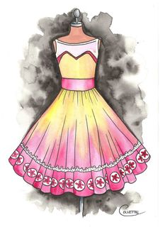 Gillian: Dress Painting