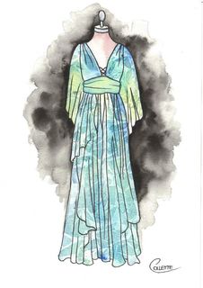 Gloria: Dress Painting