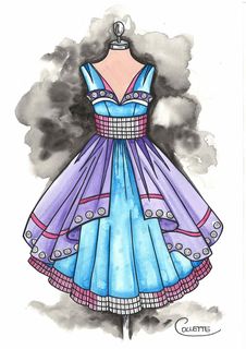 Lynette: Dress Painting