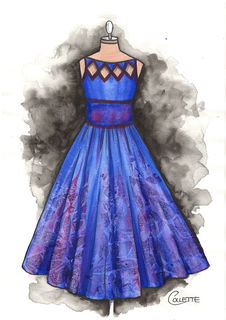 Tracey: Dress Painting
