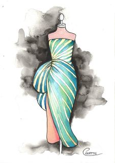 Vanessa: Dress Painting