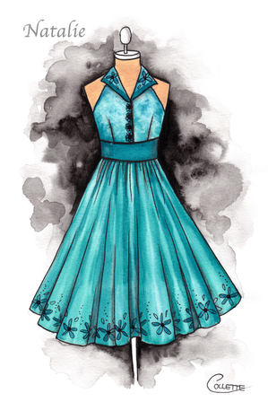 Natalie: Dress Painting