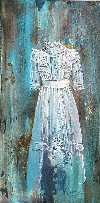 The Banshee: Ghost Dress Painting