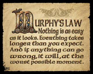 Murphy's Law and Art