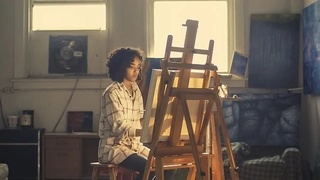 artist at an easel