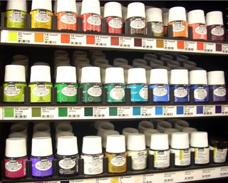 pebeo glass paints