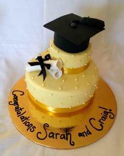 graduation cake by Collette Fergus