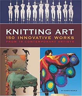 knitting art book by Karen Searle