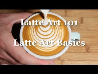 how to do latte art tutorial