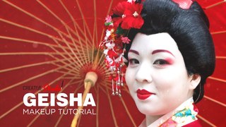 Geisha makeup tutorial