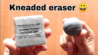 link to kneadable eraser tutorial showing new and old eraser