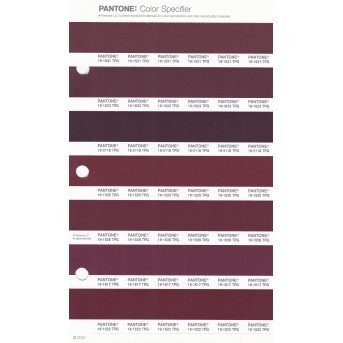 Burgundy or Claret colour chart