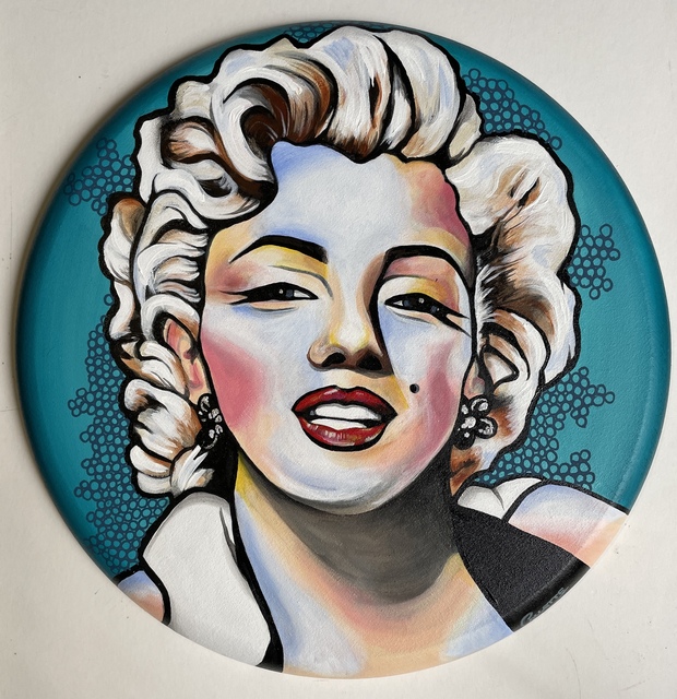 I Am Marilyn: Pop Art NZ Painting