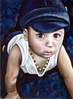 Caylis portrait painting
