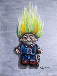 The Troll Doll with the Moko Tattoo: NZ Art