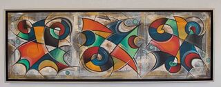 Patchwork New Zealand Abstract Art